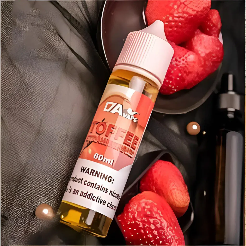 DAVAPE Toffee Strawberries 草莓太妃糖 菸油