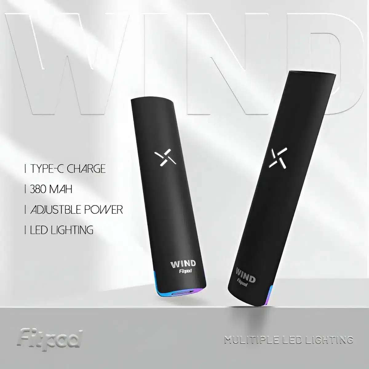 Fitpod Wind 氣流調節煙桿|四檔霧化模式|適配RELX一代·SP2·LANA|7-11到付 Fitpod Wind 氣流調節煙桿|四檔霧化模式|適配RELX一代·SP2·LANA|7-11到付:圖片 2